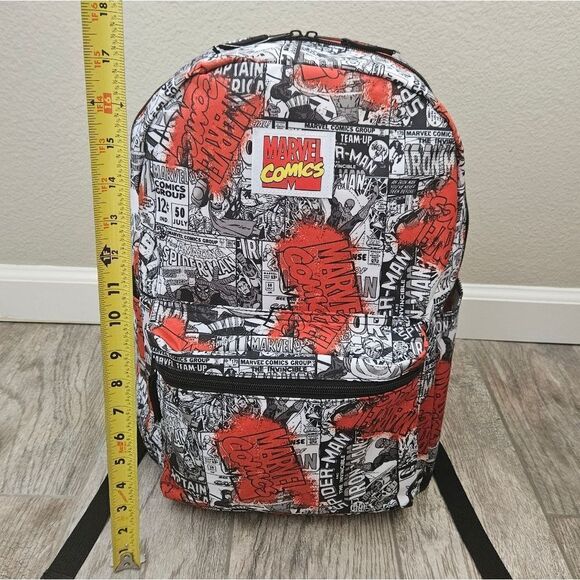 NWOT Marvel Comic Strip Backpack - Picture 2 of 13